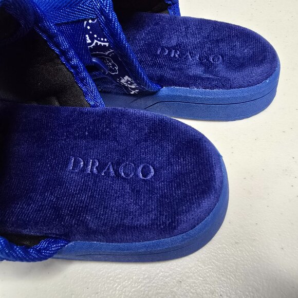 DRACO Slides Mens Shoes Size 10.5, 11, 11.5 Blue Sandals Bandana + Bag NEW main image 8